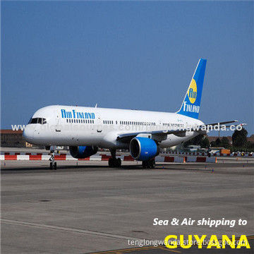 Battery air shipping to Cayenne CAY of Guyana from Xiamen Qingdao